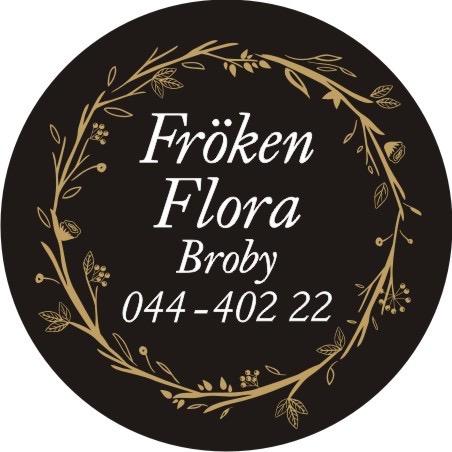 Fröken Flora i Hjo Aktiebolag logo