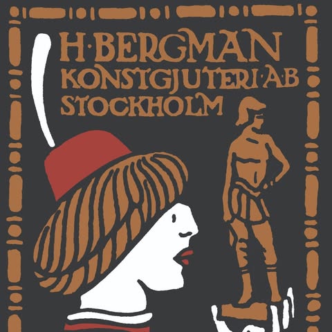 Herman Bergman Konstgjuteri Aktiebolag logo