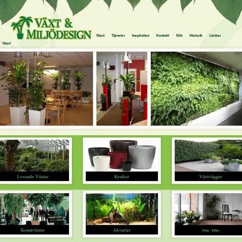 Växt & Miljö Design i Sundsvall Aktiebolag logo
